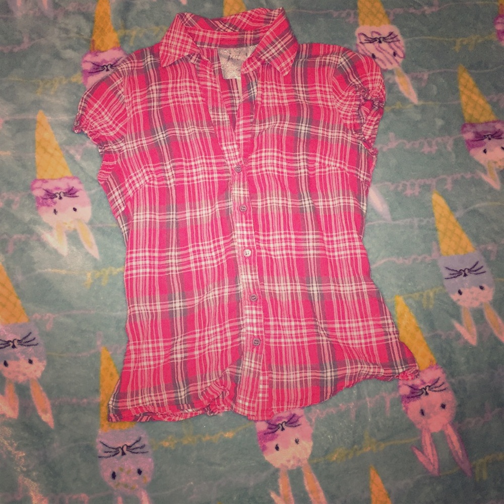 A plaid shirt